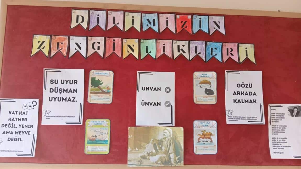 dilimizin zenginlikleri ekim ayı sınıf panomuz